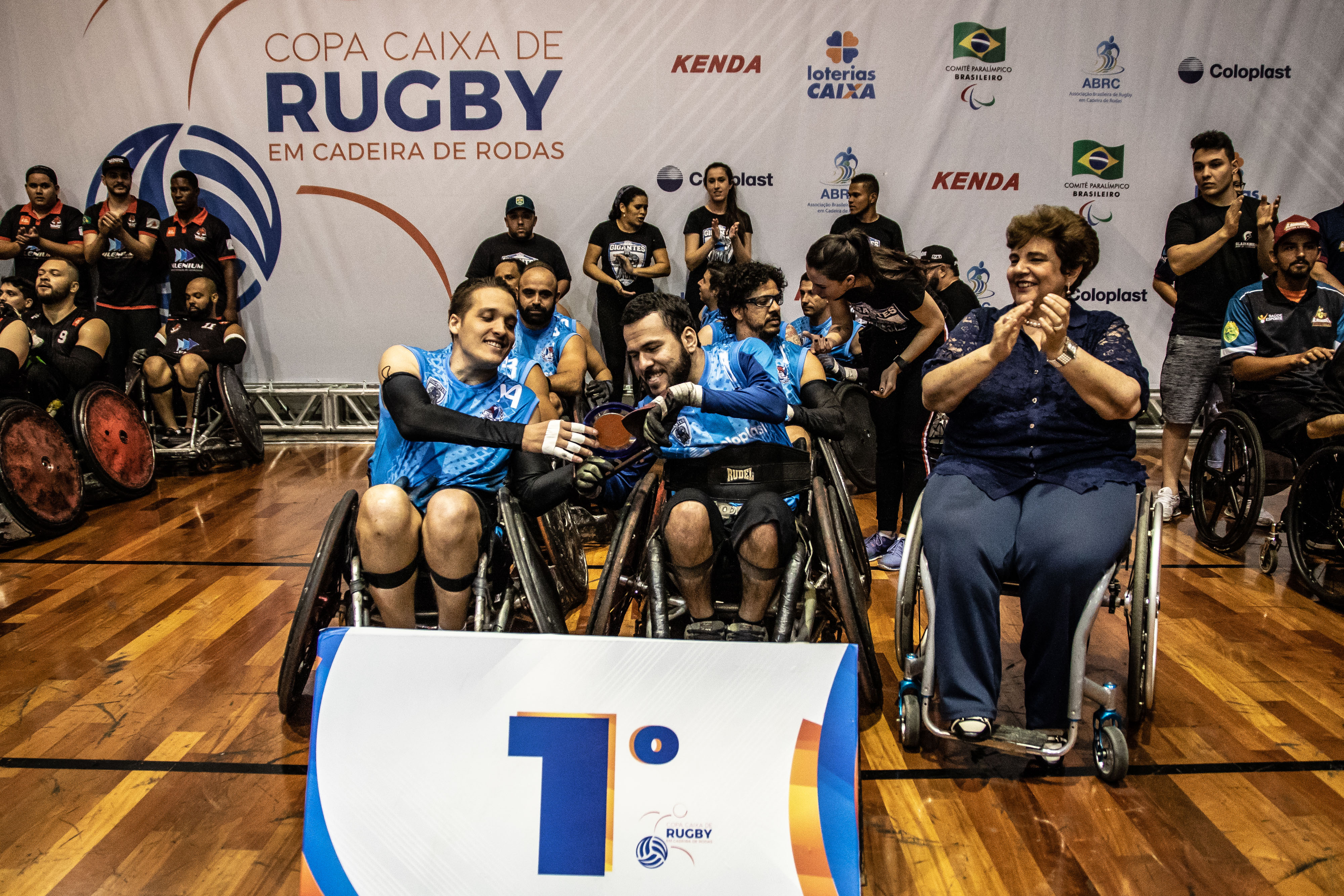 31/08/2018 - Centro Paralímpico Brasileiro, São Paulo, SP - Copa Caixa de Rugby - Gigantes x Minas. Foto: Daniel Zappe/CPB/MPIX