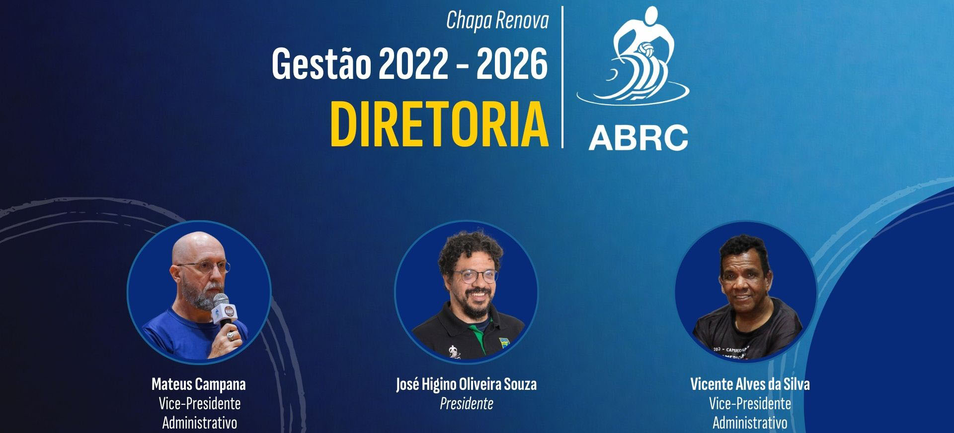 Fotos da diretoria Foto de Mateus, José Higino e Vicente