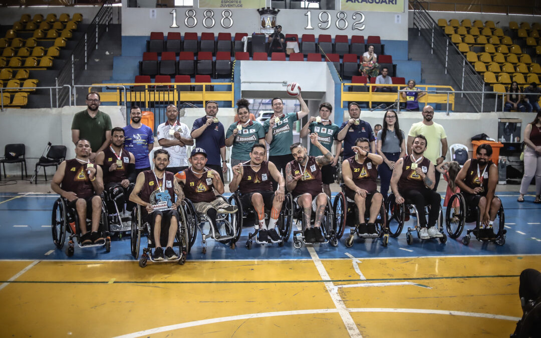 Gladiadores é campeão da I Copa Araguari de Rugby em Cadeira de Rodas