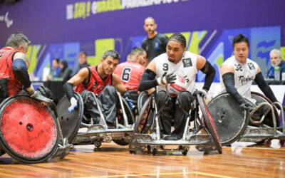 Quarto dia de jogos encaminha vagas às semifinais do Campeonato Brasileiro Rugby em Cadeira de Rodas