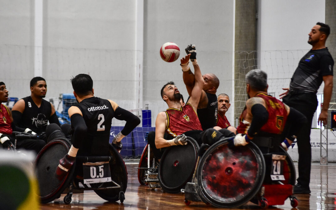 Rugby em Cadeira de Rodas faz sua estreia no programa dos Jogos Paralímpicos do Estado de SP