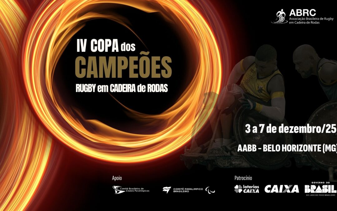 Belo Horizonte (MG) recebe a IV Copa dos Campeões de Rugby em Cadeira de Rodas