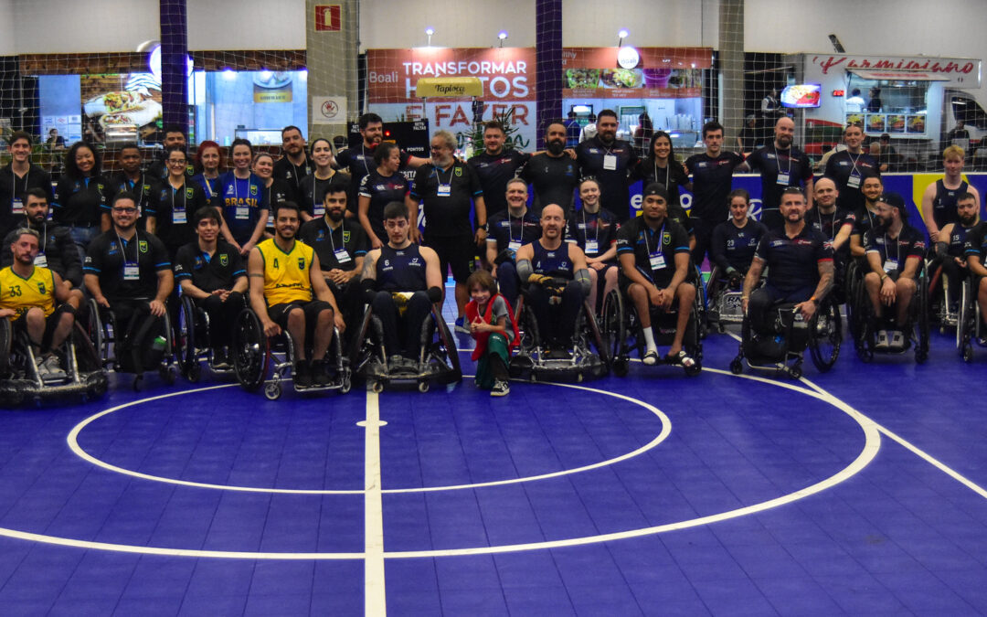 Brasil e Grã-Bretanha encerram intercâmbio com partida exibição na Reatech