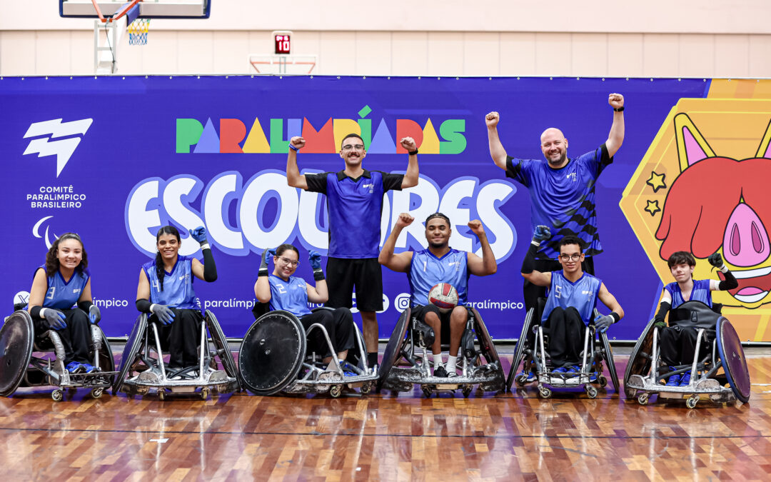 Rugby em Cadeira de Rodas estreia no programa das Paralimpíadas Escolares; SP é campeão