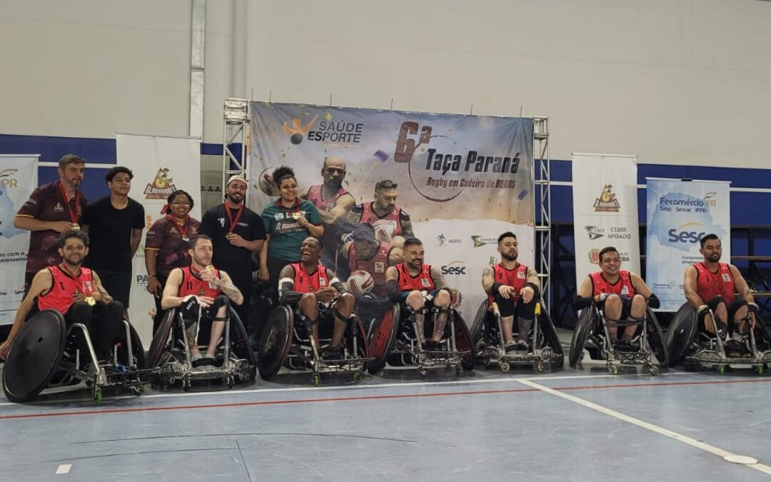 Gladiadores conquistam a 6ª Taça Paraná de Rugby em Cadeira de Rodas invictos