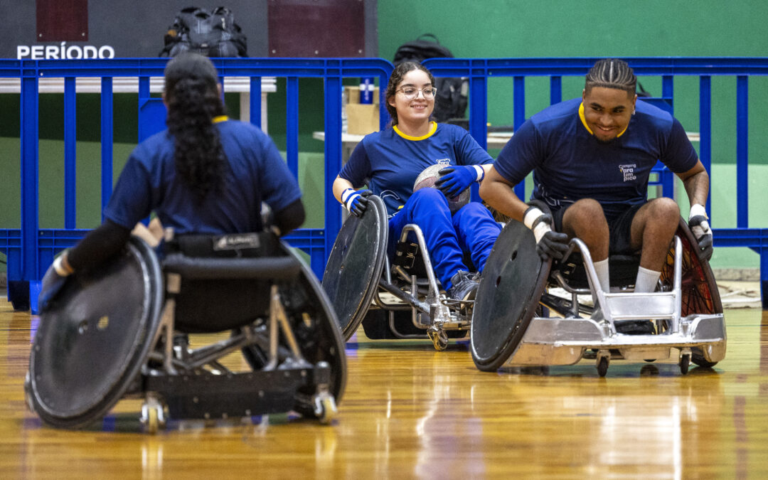 Camping Escolar Paralímpico 2026 estreia com rúgbi em cadeira de rodas e taekwondo na programação